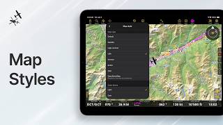 Discover Map Styles in Air Navigation Pro!