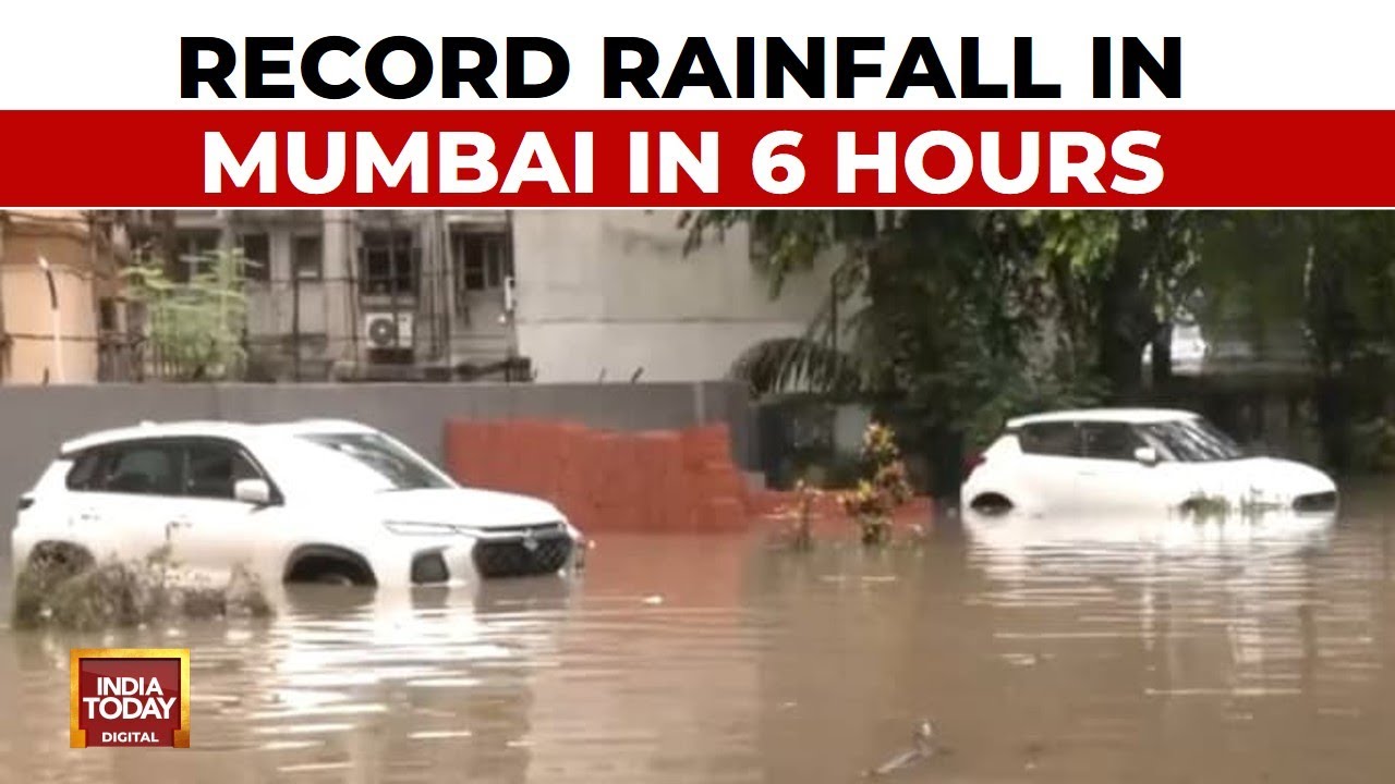 Mumbai Monsoon Fury: Heavy Rain In Mumbai, Trains Cancelled, Schools ...
