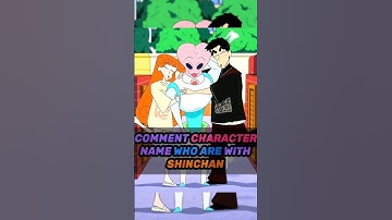 GUESS CHARACTER NAME IN SHINCHAN AND COMMENT#anime #edit#adult#shinchan#character #subscribe#shorts