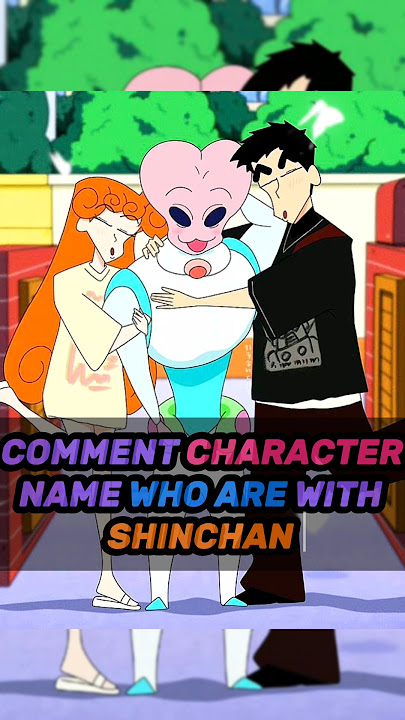GUESS CHARACTER NAME IN SHINCHAN AND COMMENT#anime #edit#adult#shinchan#character #subscribe#shorts