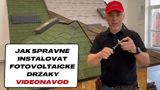 Držáky Fotovoltaických Panelů Do Šindelové Střechy Jak Správně Instalovat Držáky Videonávod