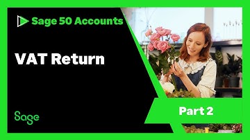 Sage 50 Accounts (UK) - VAT Return - Effortlessly complete and submit your return