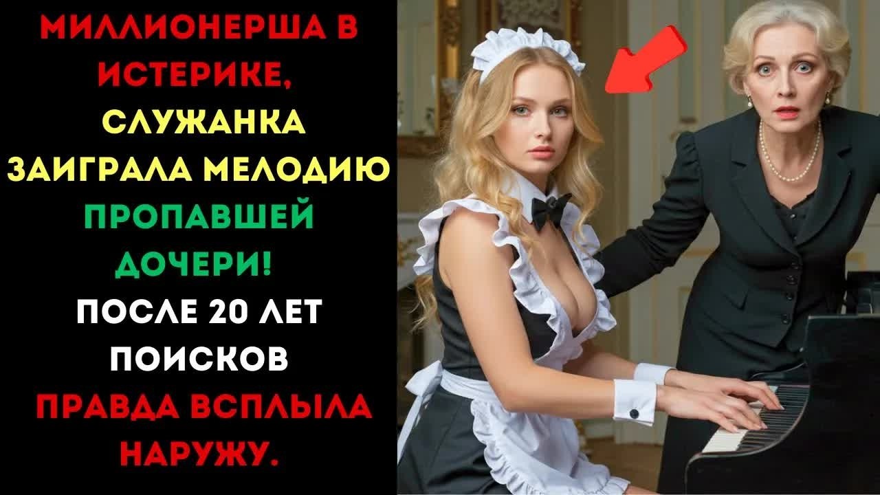 Миллионерша в ИСТЕРИКЕ,Служанка ЗАИГРАЛА мелодию ПРОПАВШЕЙ дочери!После 20 ЛЕТ ПОИСКОВправда всплыла