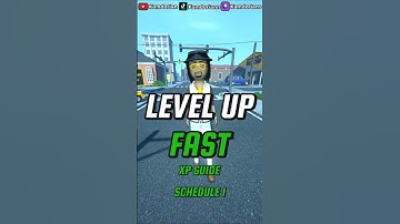 FAST XP in Schedule 1 Tips and Tricks #schedule1 #gamingshorts   #gamingtips #gamingguide #indiegame