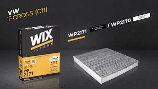HOW TO REPLACE A WIX FILTERS CABIN FILTER I VW T-CROSS (C11) I WP2171 WP2170