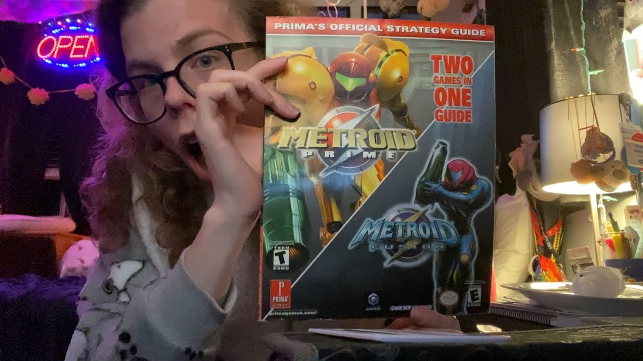 Opening Metroid Prime 1 + Metroid Fusion Prima Strategy Guide
