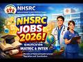 Ministry Of National Health Services Regulation And Cordination Jobs 2026 | NHSRC Jobs| How To Apply