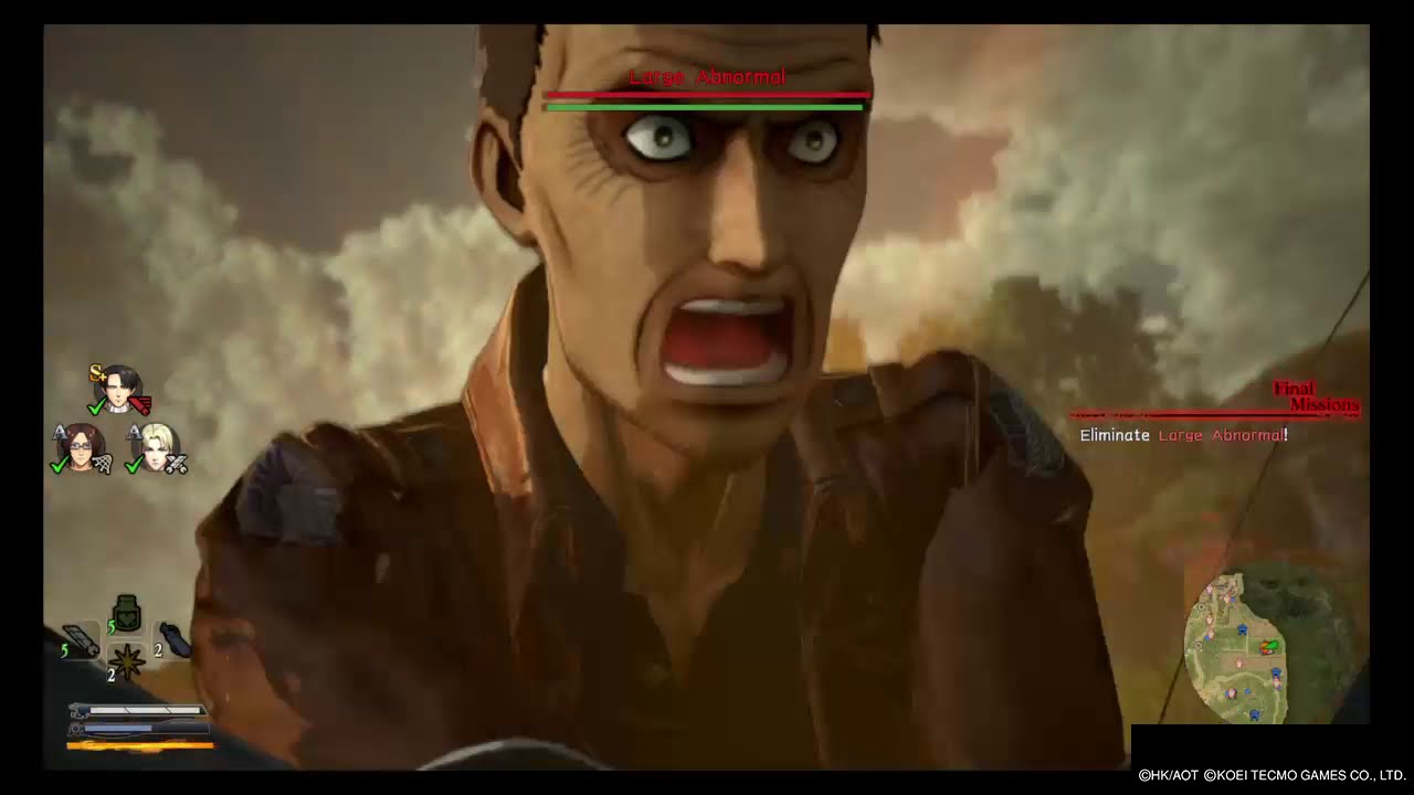 Attack On Titan 2: Final Battle Keith (Young) Gameplay