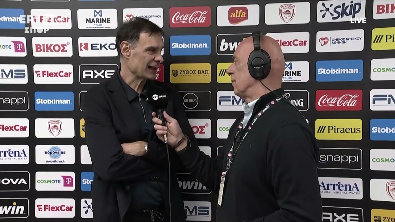 Γ. Μπαρτζώκας: «Περπατητά την βγάλαμε στο 2ο ημίχρονο - Είμαι πολύ ευχαριστημένος με τον Τζόουνς»