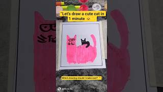 Easy Cat Drawing for Beginners 🐱 Simple Step by Step