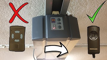 HOW to make your NEW remote work on your OLD SupraMatic E2 HÖRMANN