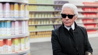 Karl Lagerfeld's Interview - Fall-Winter 2014/15 Ready-to-Wear CHANEL show