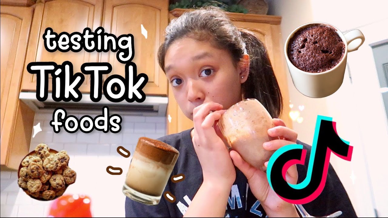 testing VIRAL TikTok foods - YouTube