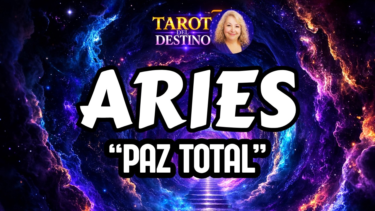 ARIES ♈ LLEGAN BUENAS NOTICIAS… Y ESTA PAZ TE CAMBIA TODO | Tarot del ...