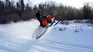 Snowmobiling the Trans-Canadian Trail in Hudson Bay