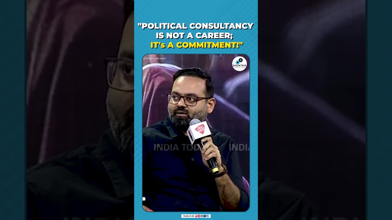 What did Ace Political Strategist Robbin Sharrma say about Political Consulting as a career?