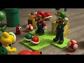 Mario vs bowsers evil plan mario mariobros mariovsbowser bossfight stopmotion toys play