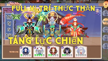 Thợ Săn Ma 3D - Mở FULL Vị Trí Thức Thần Up Lực Chiến Cực Khủng!