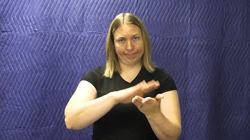 ASL 1 Unit 9 signing vocabulary