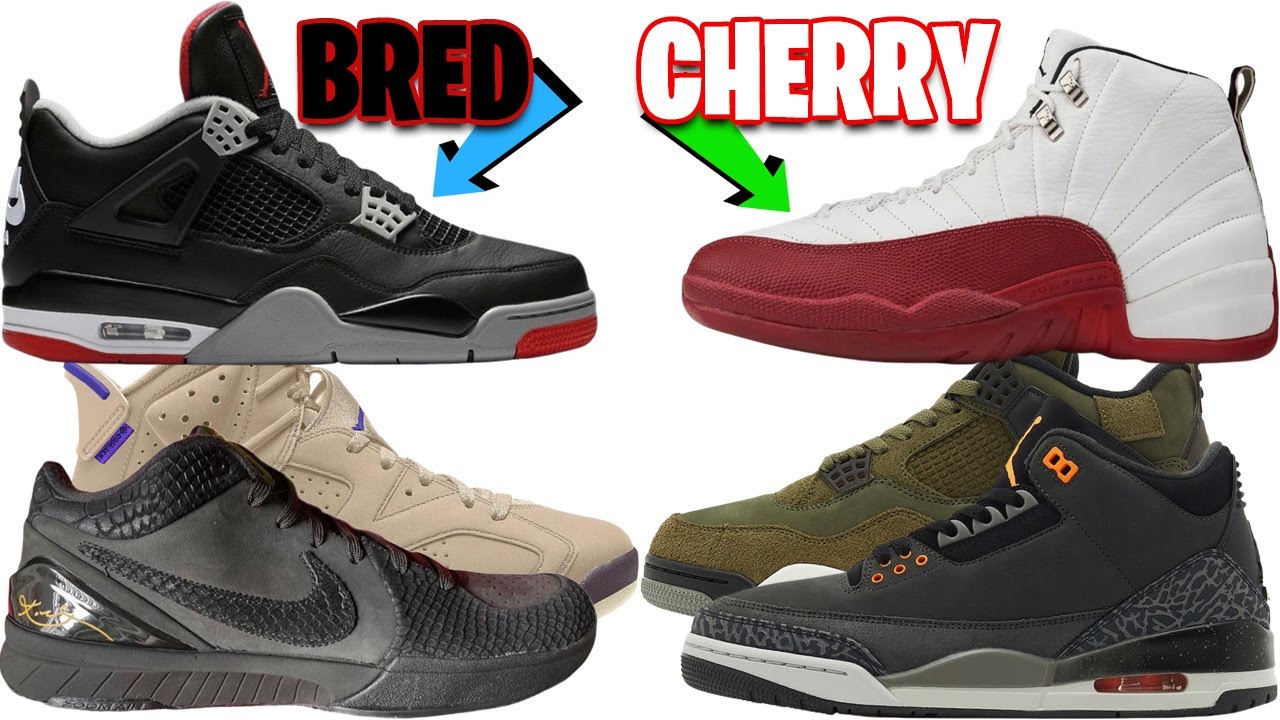 Sneaker News 2024: Air Jordan 4 Bred, Kobe 4 Black Mamba, and More!