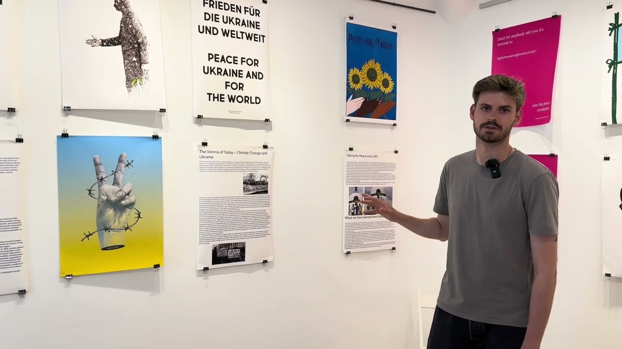 Peace Movements of Vienna May 2024 Exhibition Peace Museum Vienna