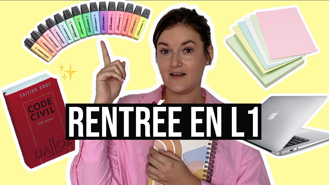 FOURNITURES SCOLAIRES POUR LA FAC DE DROIT (L1)