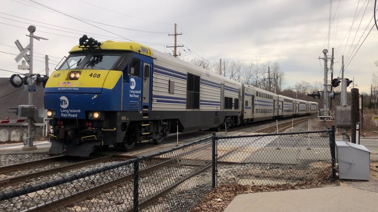 LIRR March Wednesday Railfanning at Sea Cliff YouTube