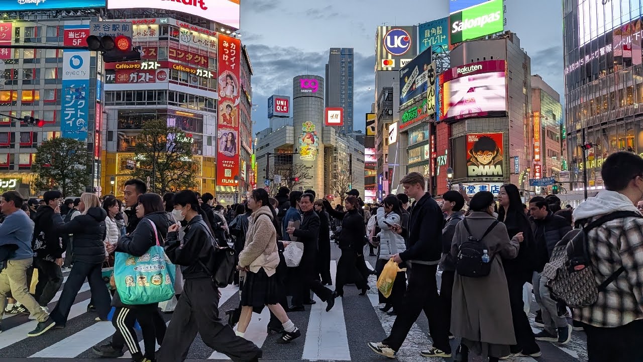【高画質FHDお散歩ライブカメラ】渋谷　ナイトウォーク　Shibuya night walk【live camera】2026/03/06