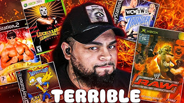 I Played The Worst Wrestling Games In 1 Video | Part Two
