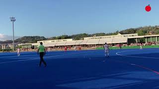 Partido de hockey entre España y República Checa en Ourense
