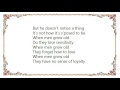 Babyface - When Men Grow Old Lyrics