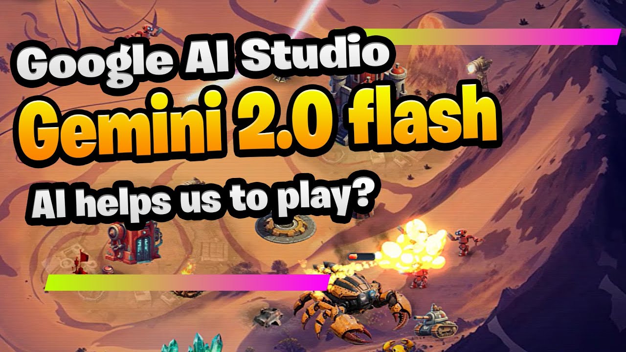 Google AI plays the game? Gemini 2.0: The Future of Gaming AI? - YouTube