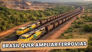 RAILWAY PLAN AIMS TO DOUBLE FREIGHT TRANSPORT IN BRAZIL