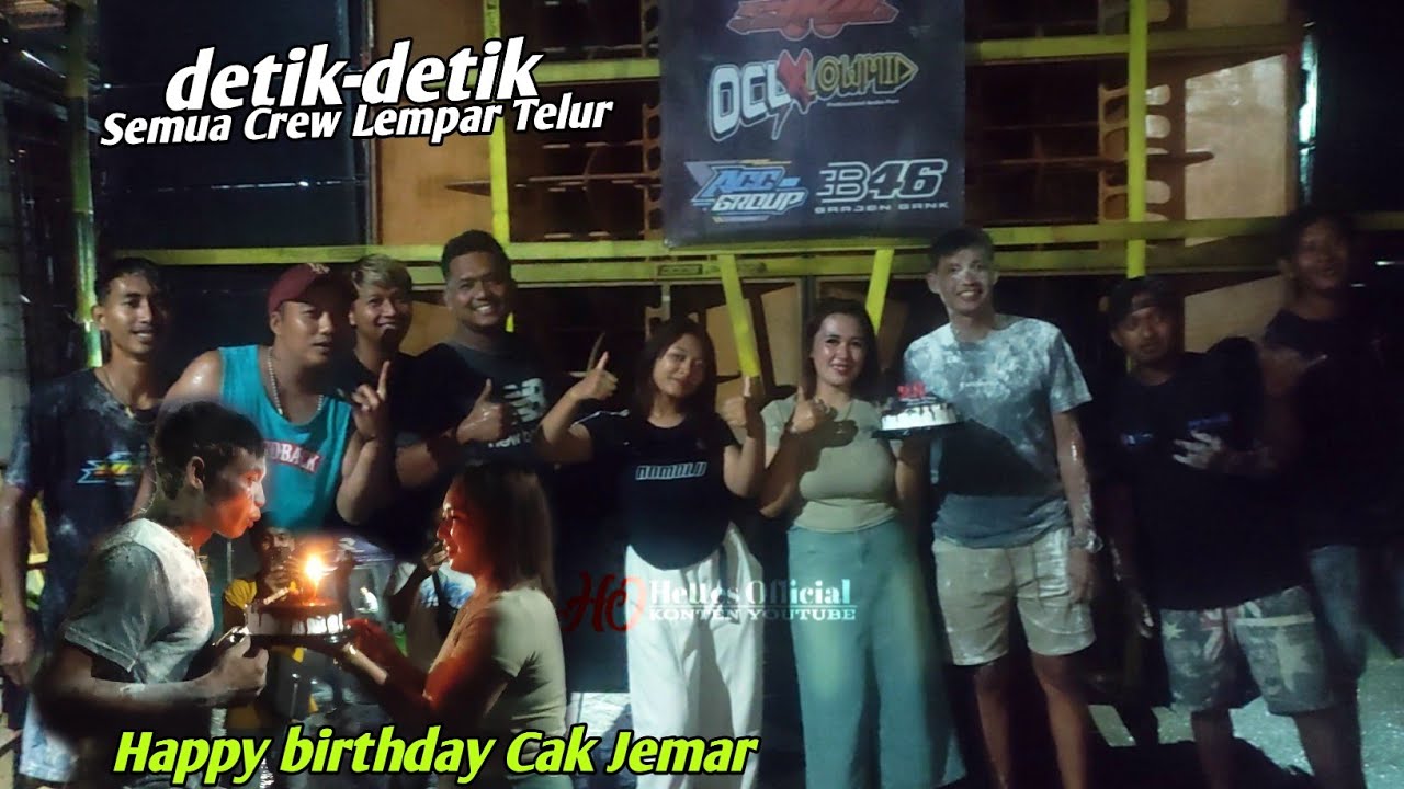  Bos Jemar Dapat Surprise🔥Semua Crew Lempar Telur 🤣🤣🤣