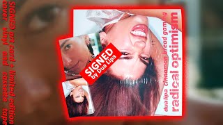UNBOXING Dua Lipa's SIGNED "Radical Optimism" Art Card + Cassette Tape + Clear Vinyl (Europe Press)