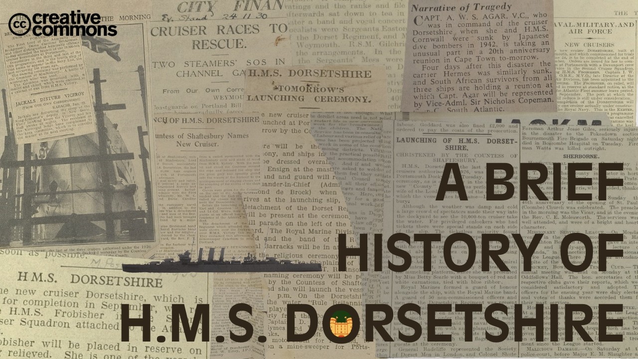 A Brief History of HMS Dorsetshire