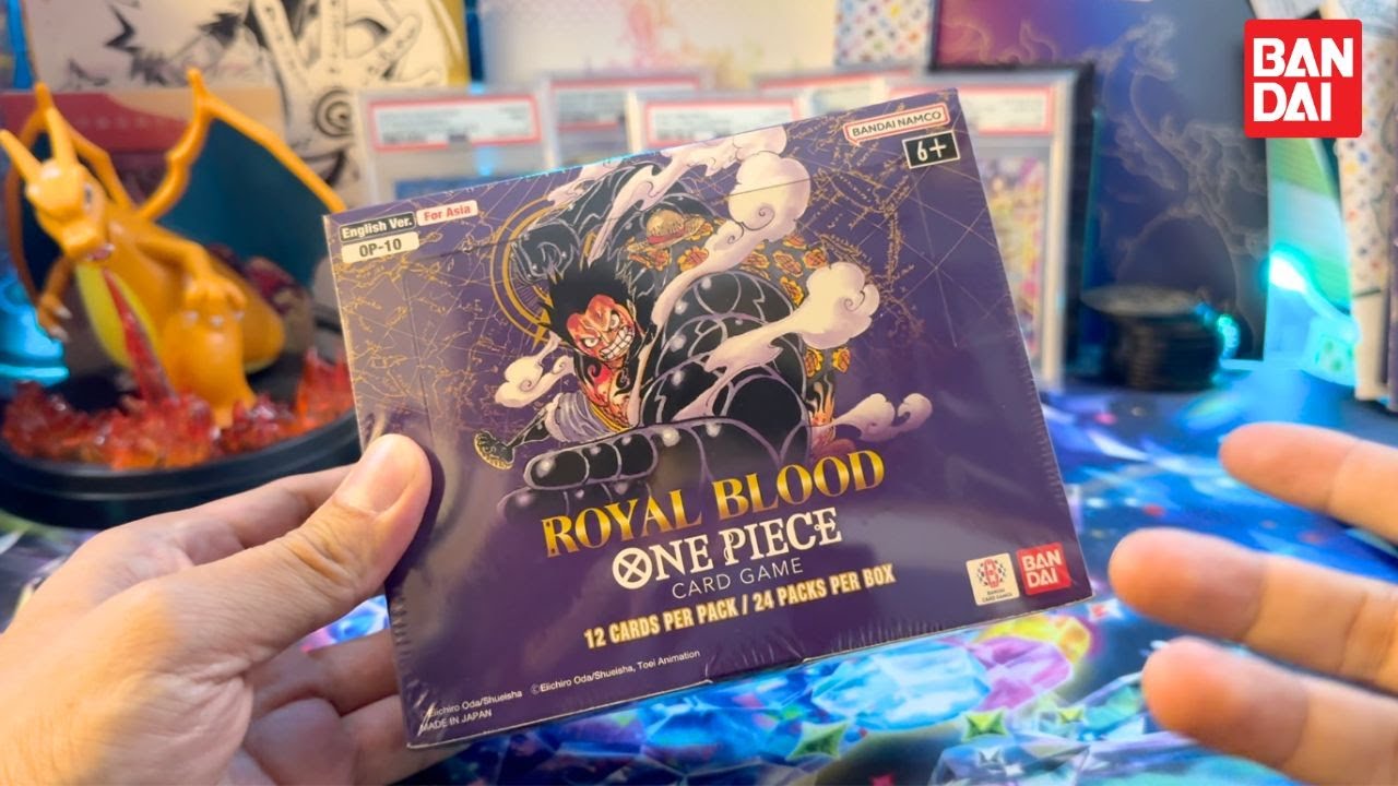 ONE PIECE ENGLISH EDITION FOR ASIA ROYAL BLOOD OP10 BOOSTER BOX