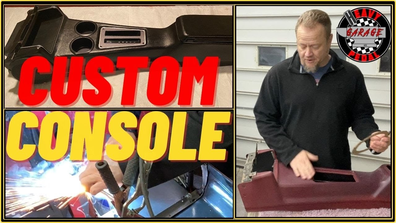 DIY Customized Center Console! Adding Speakers, Cupholders, and