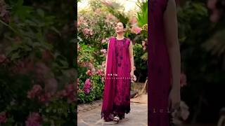 Hania Aamir Inspired Pakistani Embroidered Suit Design 💖 | Elegant Party Wear Dress 2026 #Shorts