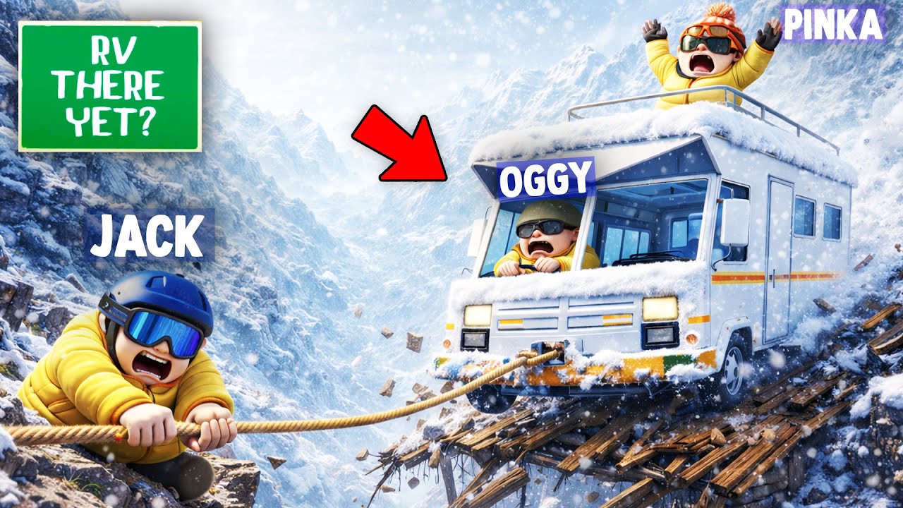 We Got STUCK in THE MOUNTAIN | RV There Yet😨.ft Oggy