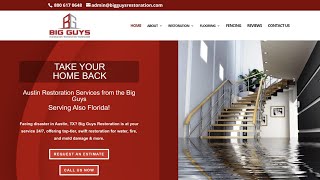 Big Guys Restoration Online Audit | Peterson SEO