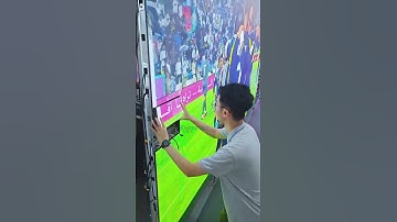 This LED screen is under maintenance. #leddisplay #ledwall #ledmodule #eagerled #ledscreenfactory