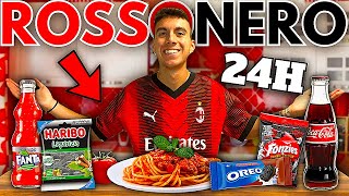 🍝MANGIO SOLO CIBO ROSSO E NERO PER 24 ORE