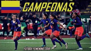 ARGENTINA FEMENINO VS COLOMBIA FEMENINO 1-1 | GOLES | PENALES | CORONACIÓN | FÚTBOL FEMENINO 2019