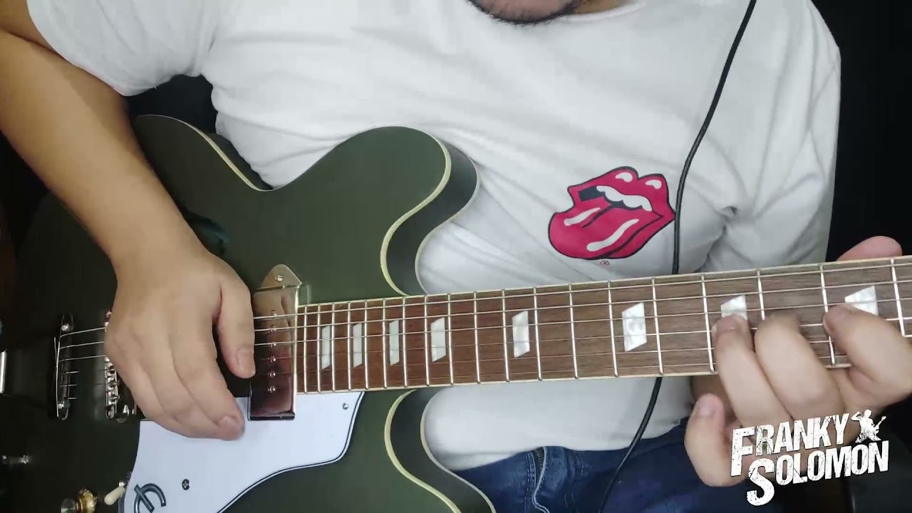 epiphone casino 2020 worn olive drab review - YouTube