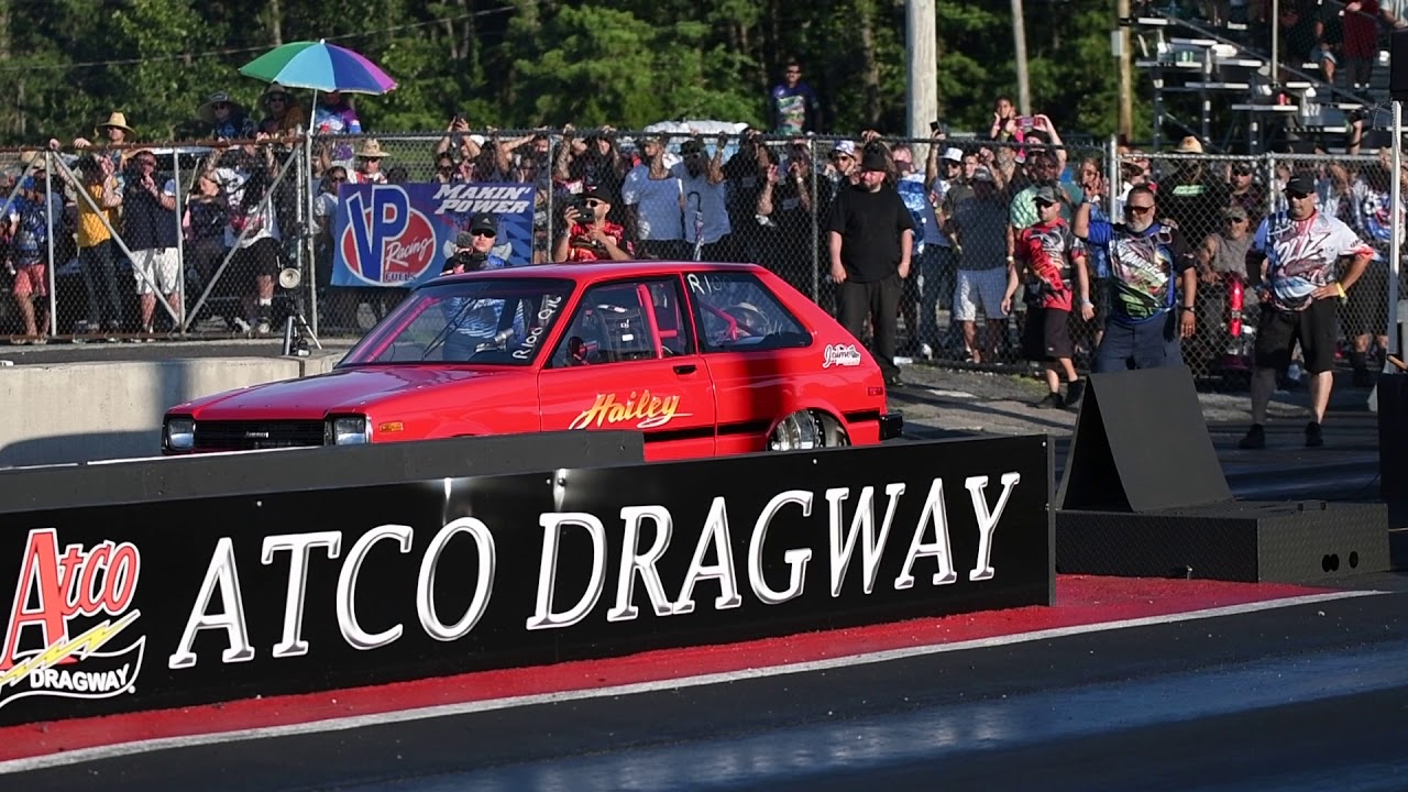 Pan American Nationals 2019 2JZ Blows motor at the Starting line engine fire