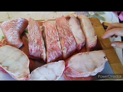 Красный морской окунь. Правильно разделать и приготовить.Мечта гурмана. Низкокалорийная и полезная.