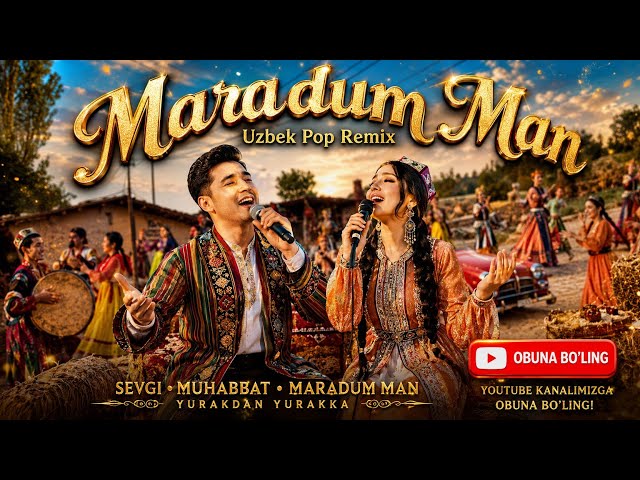 MARADUM MAN | O‘zbek Pop Remix 2026 | Viral TikTok Music❤️ Javlon & Malika — MARADUM MAN | Sevgi