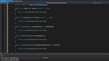 Creating Async API With .Net Core: Repository For Event Interface 13/24