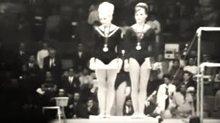 Tichý protest Věry Čáslavské proti sovětské okupaci na olympiádě v Mexiku v roce 1968